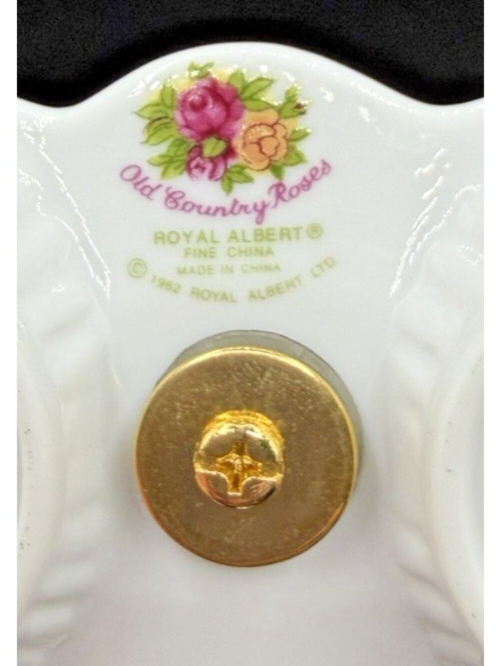Royal Doulton Royal Albert Old Country Roses Salt Pepper Shakers Tray - Picture 16 of 16